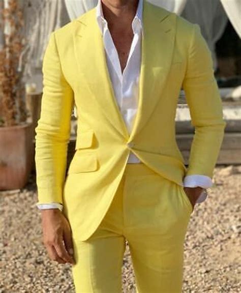 men's summer linen suits.